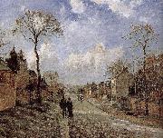 Camille Pissarro Road Vehe s peaceful road oil painting artist